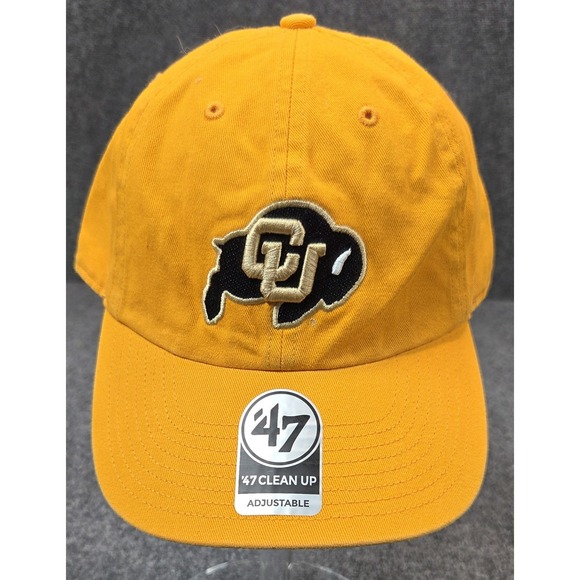 ’47 Other - NEW Colorado Buffaloes Cap Unisex One Size Yellow by '47